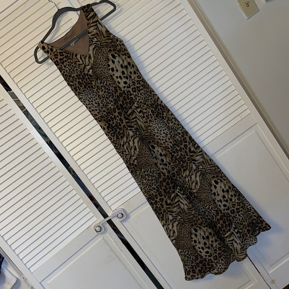 CDC Dresses & Skirts - Vintage CDC Animal Leopard print maxi Dress